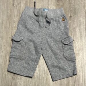 Gap Gray Kids Cargo Pants 6-12M